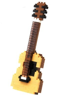 Nanoblock bausatz Acoustic Gitarre