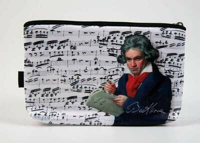 Kosmetiktasche mit Reißverschluß Beethoven