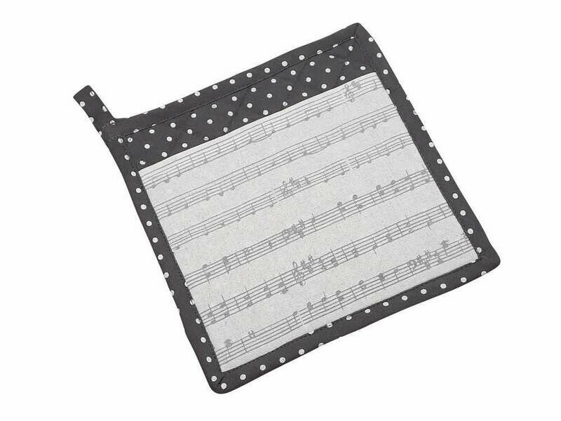 Schlupftopflappen mit Noten