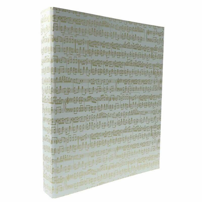Exclusiv Ringbuch Noten gold 2 loch schmal Folder Exclusiv Ringbuch Noten gold 2 loch schmal Folder