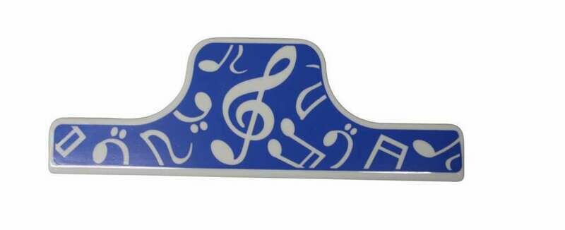 Klammer Clip Noten JUMBO blau
