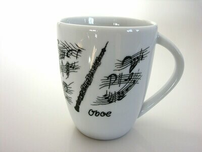 Tasse mit Oboe