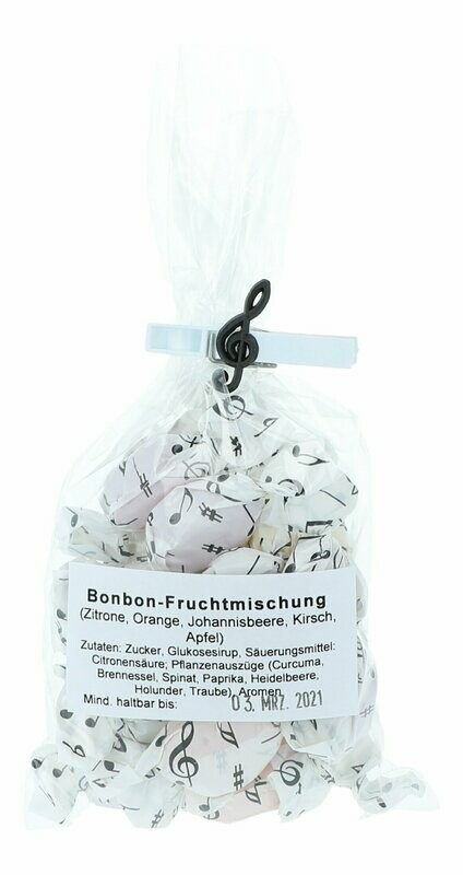 bonbons 100 Gramm mit Noten
