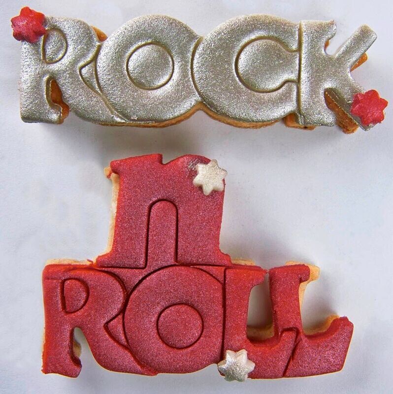Ausstecher Förmchen Rock n Roll Ausstecher Förmchen Rock n Roll