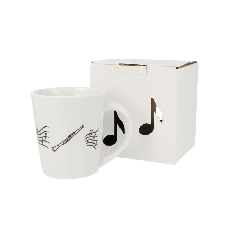 Tasse mit Klarinette Clarinet