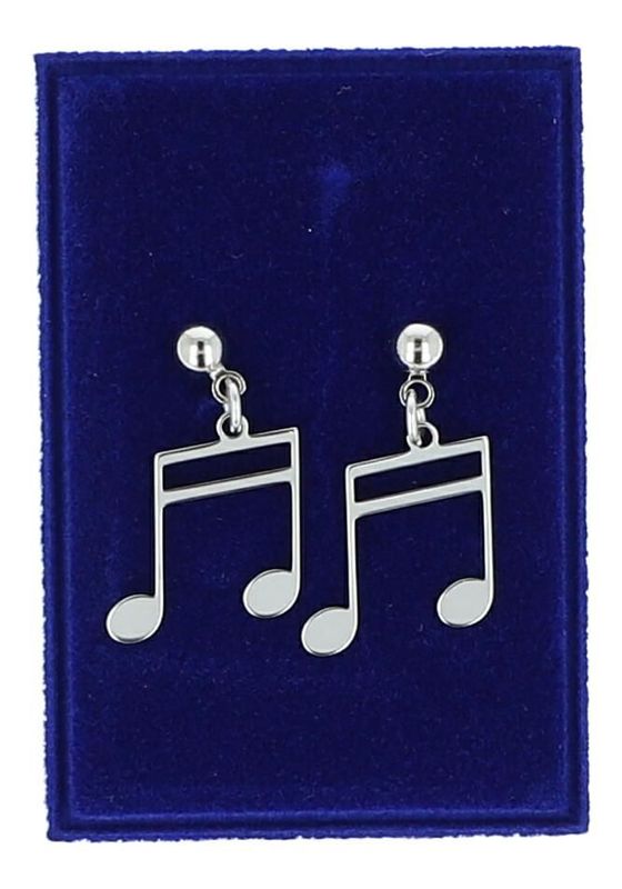 Ohrstecker Noten Edelstahl
