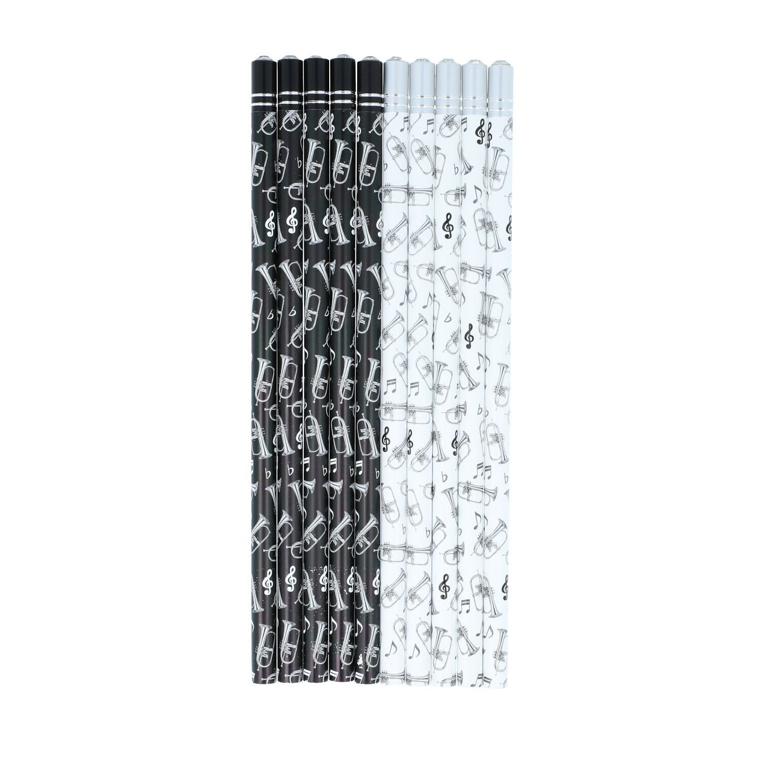 10 Stück Bleistift Flügelhorn mit Schmuckstein