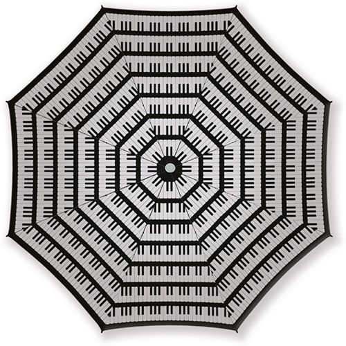 Schirm Taschenschirm Klaviatur Tastatur