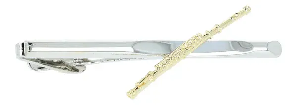 Krawattennadel Querflöte Flute Krawattenklammer