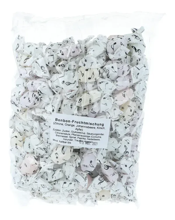 Bonbon 1000 Gramm mit Noten
