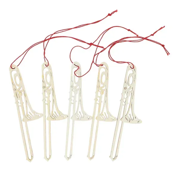 Anhänger Posaune Trombone 5 Stück