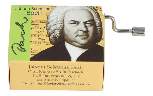 Spieluhr Drehorgel Musicbox Air von Johann Sebastian Bach