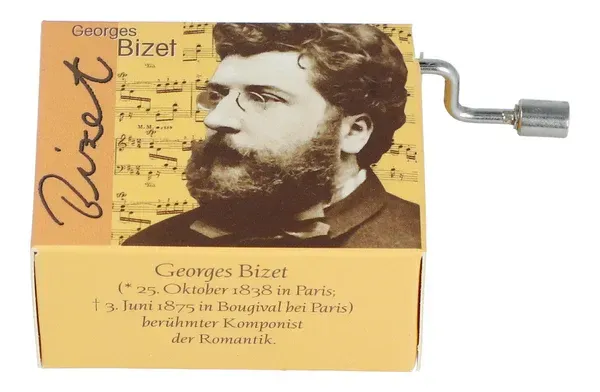 Spieluhr Drehorgel Musicbox Habanera Georges Bizet