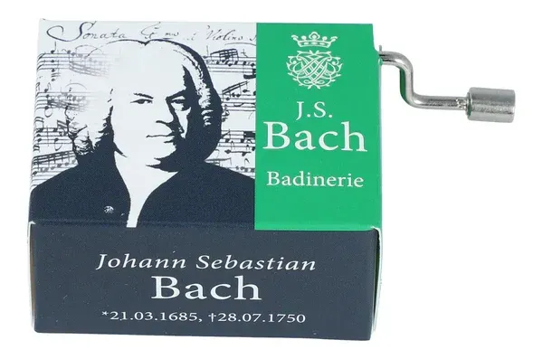 Spieluhr Drehorgel Musicbox Debinerie von Johann Sebastian Bach