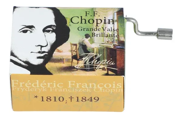 Spieluhr Drehorgel Musicbox Frederic Chopin Grande Valse Brillante