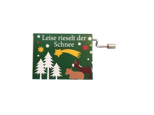 Spieluhr Drehorgel Musocbox Leise rieselt der Schnee