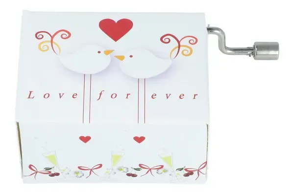 Spieluhr Drehorgel Musicbox Love for ever