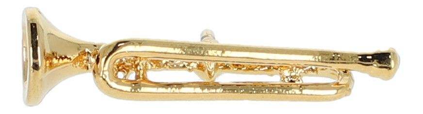 Pin Fanfare goldfarben