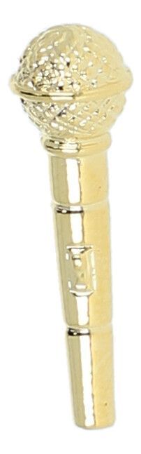 Pin Mikrophon Micro goldfarben Pin Mikrophon Micro goldfarben