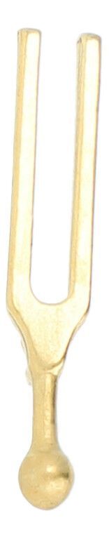 Pin Stimmgabel goldfarben