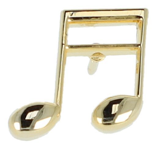 Pin Sechszehntelnote  goldfarben