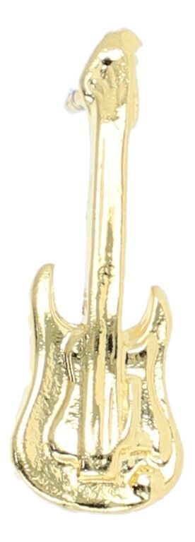 Pin E-Gitarre goldfarben