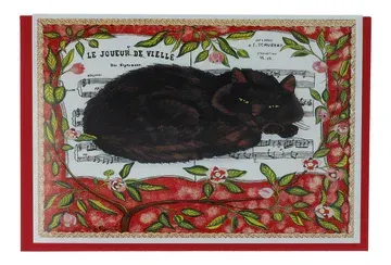 Karte Juliettes Katze VII