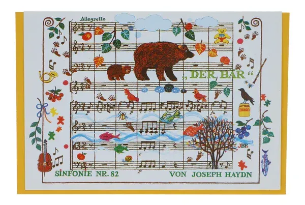 Karte Der Bär von Joseph Haydn Sinfonie Nr. 82