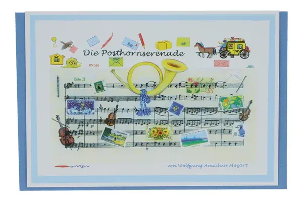 Karte Posthornserenade Wolfgang Amadeus Mozart