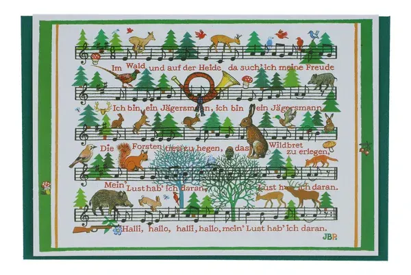 Karte Im Wald und auf der Heide