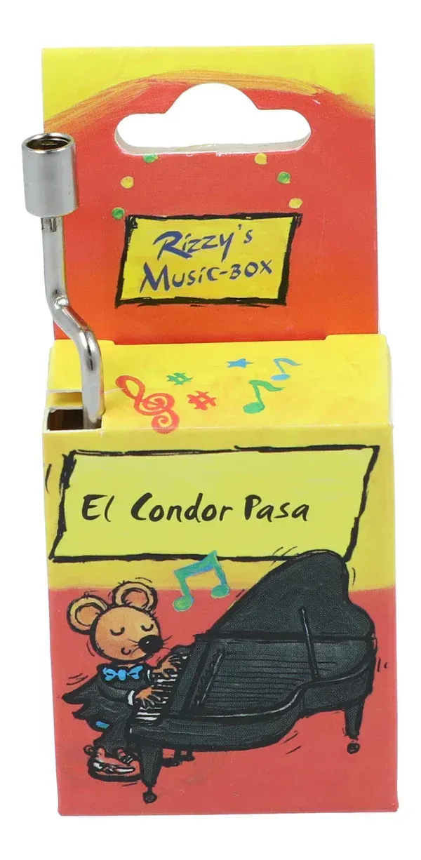Spieluhr Drehorgel Musicbox El condor pasa von  Daniel Alomía Robles