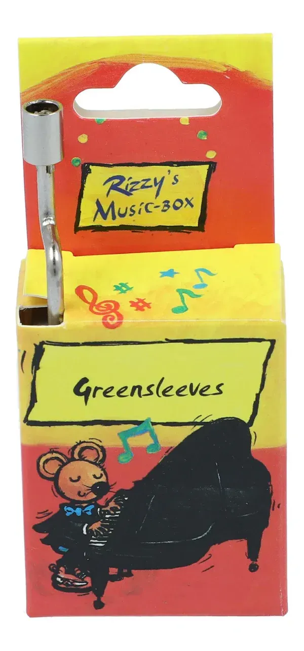 Spieluhr Drehorgel Musicbox Greensleeve