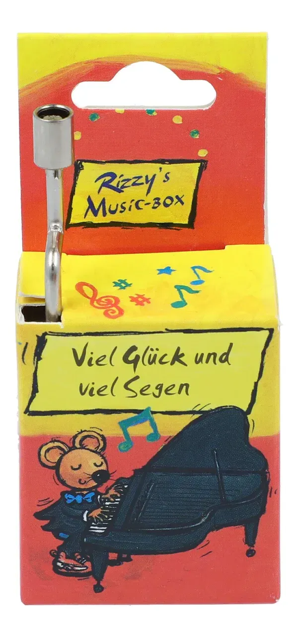 Spieluhr Drehorgel Musicbox Viel Glück und viel Segen von Werner Gneist