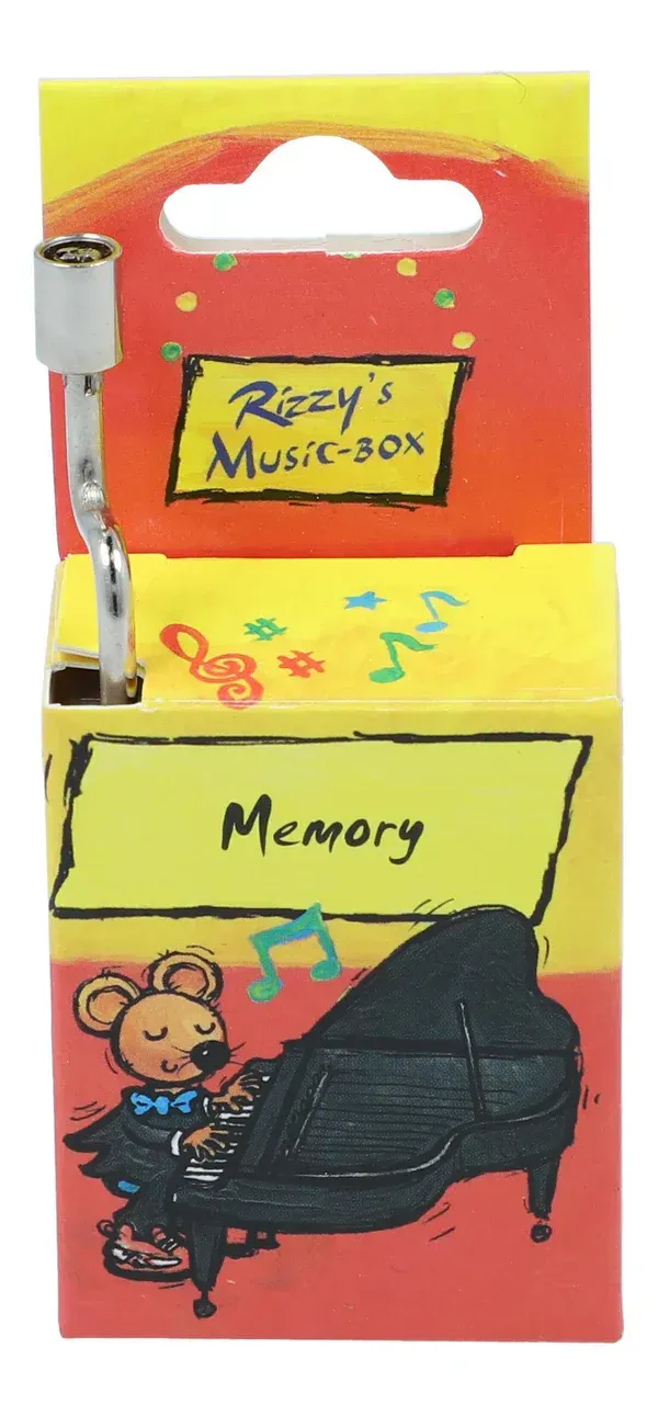 Spieluhr Drehorgel Musixbox Memory  aus dem Musical Cats von Andrew Lloyd Webber