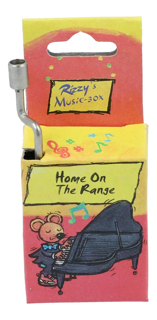 Spieluhr Drehorgel Musicbox Home on the range - Nationalhymne von Kansas