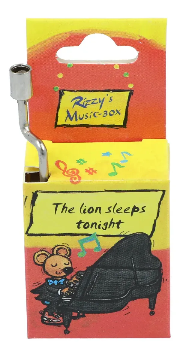 Spieluhr Drehorgel Musicbox The Lion Sleeps tonight von Solomon Linda