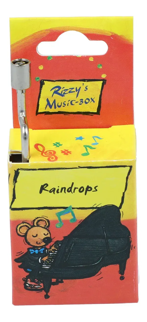 Spieluhr Drehorgel Musicbox Raindrops von B. J. Thomas