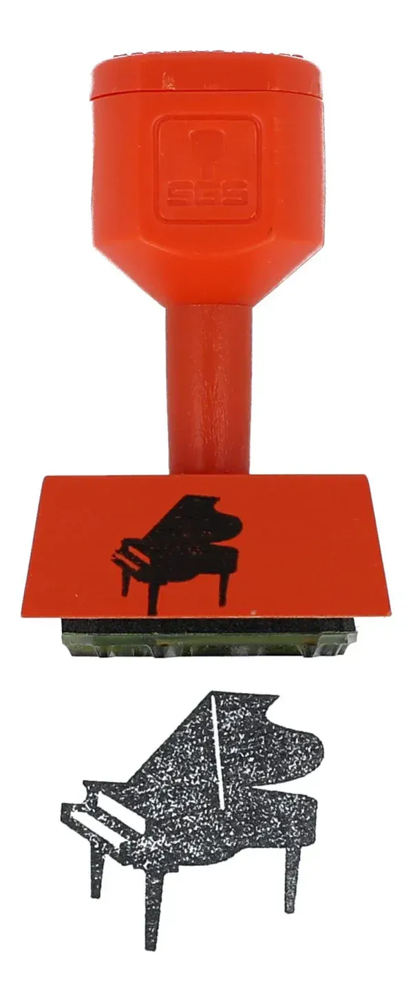 Stempel Piano Flügel Stamp