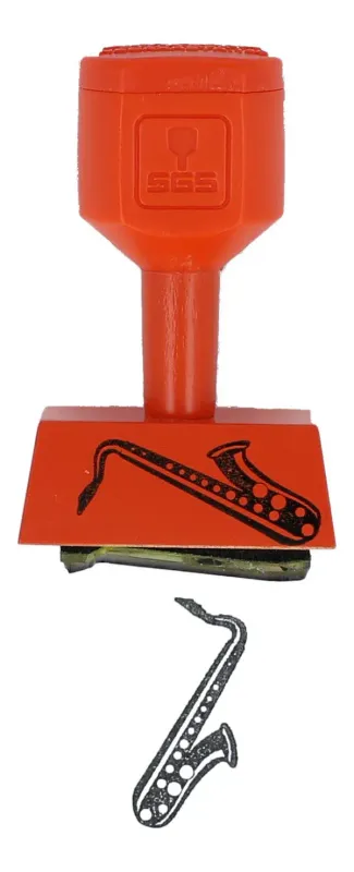 Stempel Saxophon Stamp