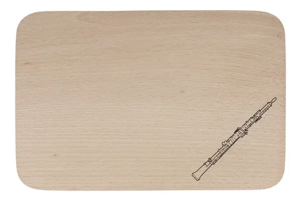 Schneidbrett Buchenholz Oboe Brettchen Schneidbrett Buchenholz Oboe Brettchen