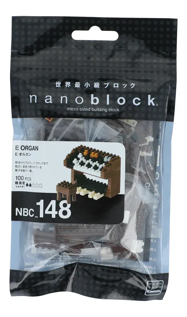 Nanoblock Bausatz Orgel Organ 100 Teile Kit
