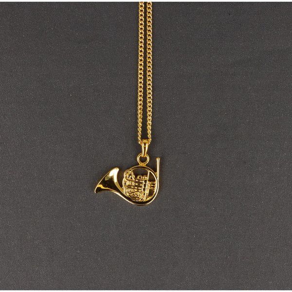 Kette mit Horn goldfarben