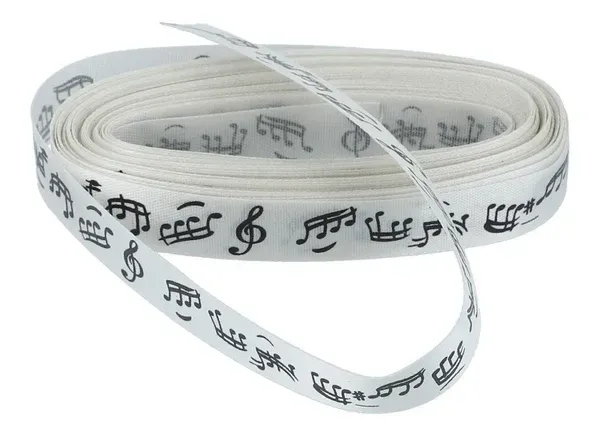 Geschenkband Notenband 10 Meter Breite 15mm Geschenkband Notenband 10 Meter Breite 15mm