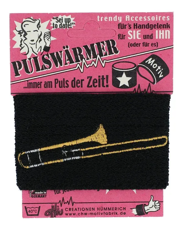 Pulswärmer Schweißband 1 Stück Posaune