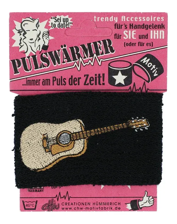 Pulswärmer Schweißband 1 Stück Gitarre Pulswärmer Schweißband 1 Stück Gitarre