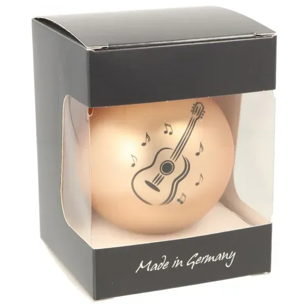 1 Stück Kugel Gitarre Weihnachtskugel Christbaumkugel Baumkugel
