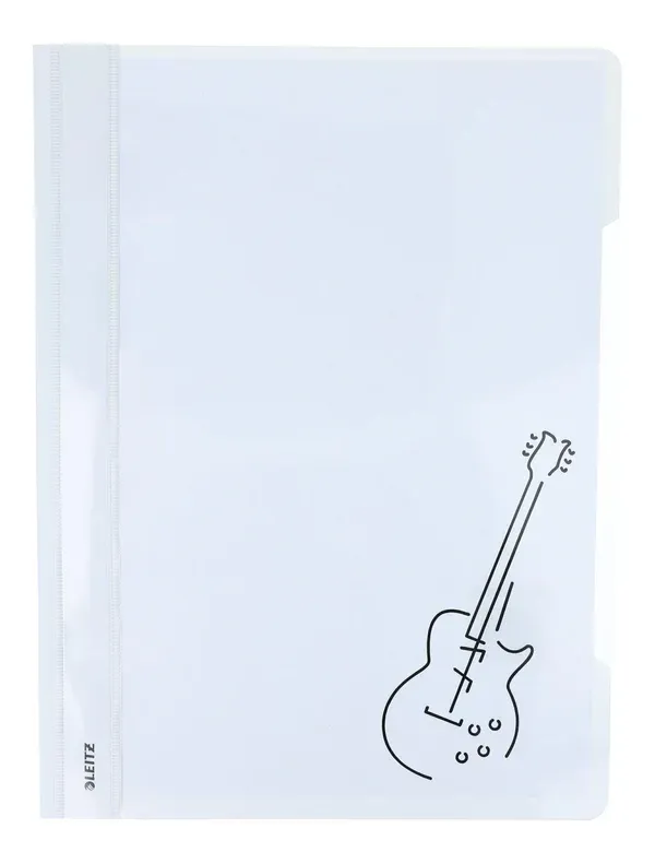 Schnellhefter DIN A4 mit Instrument Block E-Gitarre Schnellhefter DIN A4 mit Instrument Block E-Gitarre