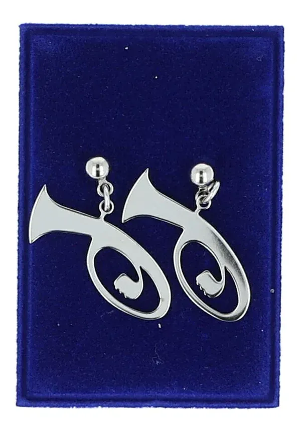 Ohrstecker Edelstahl Tenorhorn
