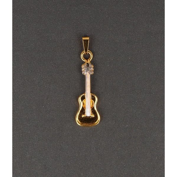 Anhänger Gitarre goldfarben ohne Kette