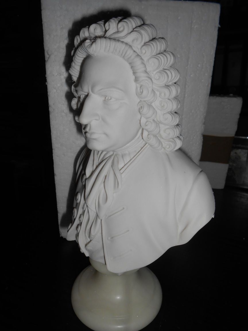 Büste Johann Sebastian Bach groß 25 cm